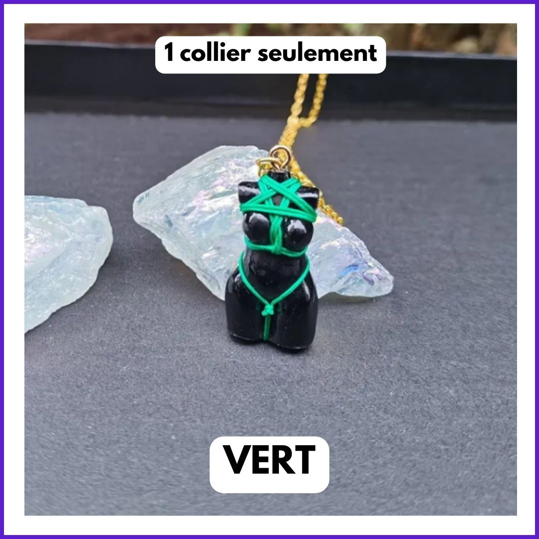 Collier Déesse Shibari Harnais Étoile - Image 8