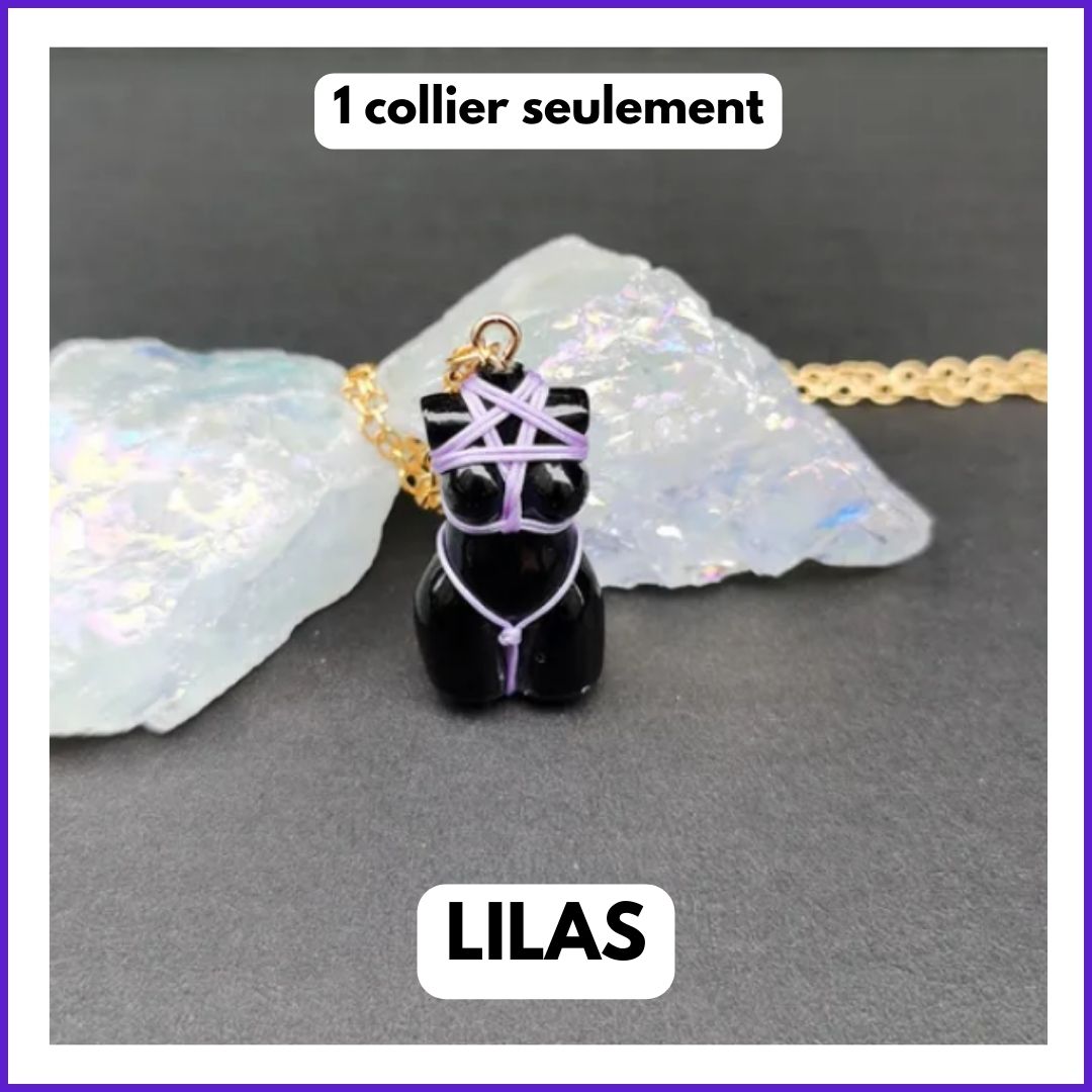 Collier Déesse Shibari Harnais Étoile - Image 7