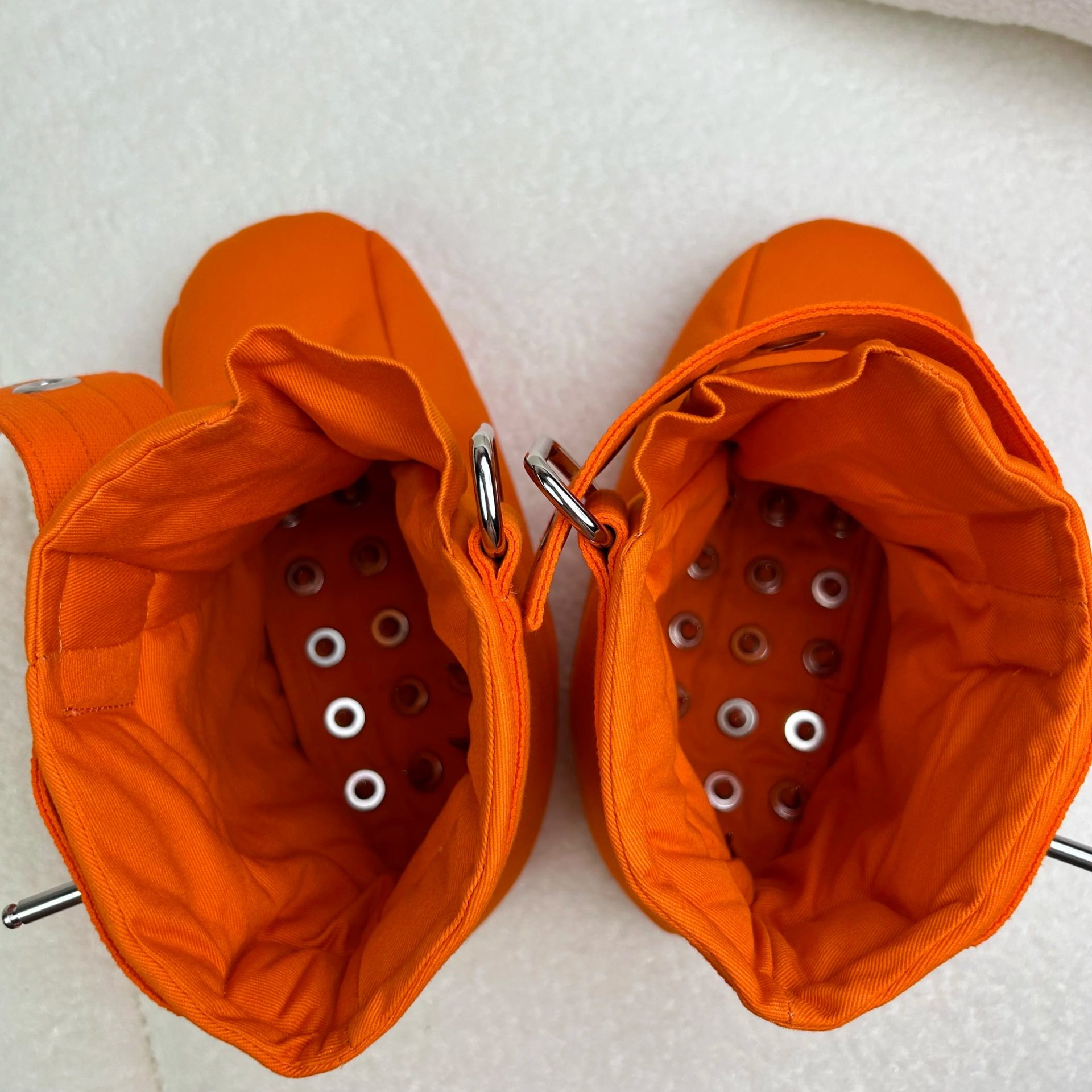 Spiked Sole Bondage Booties – Soft Padded BDSM Restraints for ABDL Crawling & Medical Play - Image 10