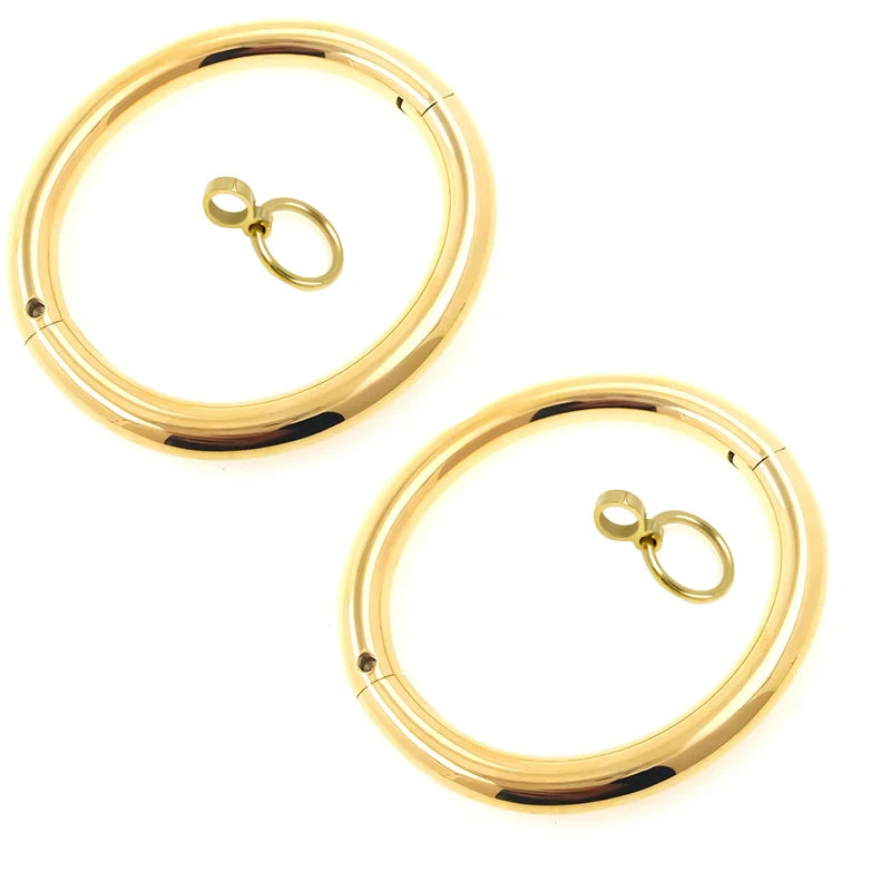 Eternity Oval Locking Cuffs – 8mm Solid Stainless Steel Wrist & Ankle Restraints - Image 10