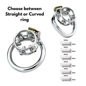 Anneaux de chasteté CBT Screw it - Cage - Cock ring - Cock and Ball