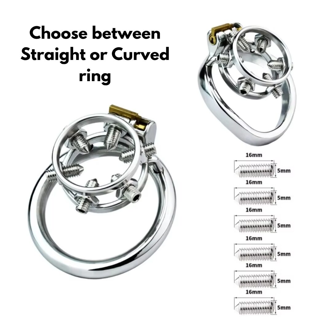 Anneaux de chasteté CBT Screw it - Cage - Cock ring - Cock and Ball
